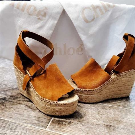 chloe lauren espadrille|chloe espadrille wedges.